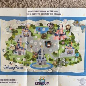 Disney Tiny Kingdom Pins Third Edition Series 3 - Lot of 15 Pins